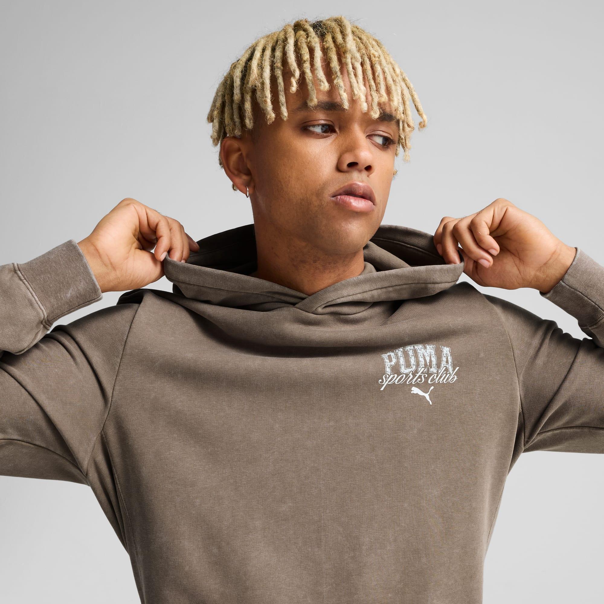 PUMA Class Men's Washed Hoodie Product Image