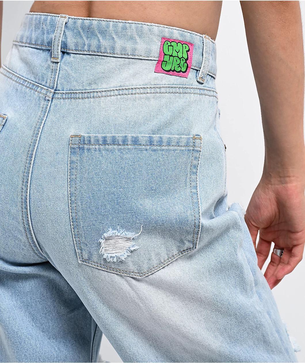 Empyre Tori Spray Can Moxie Wash Blue Jeans Product Image