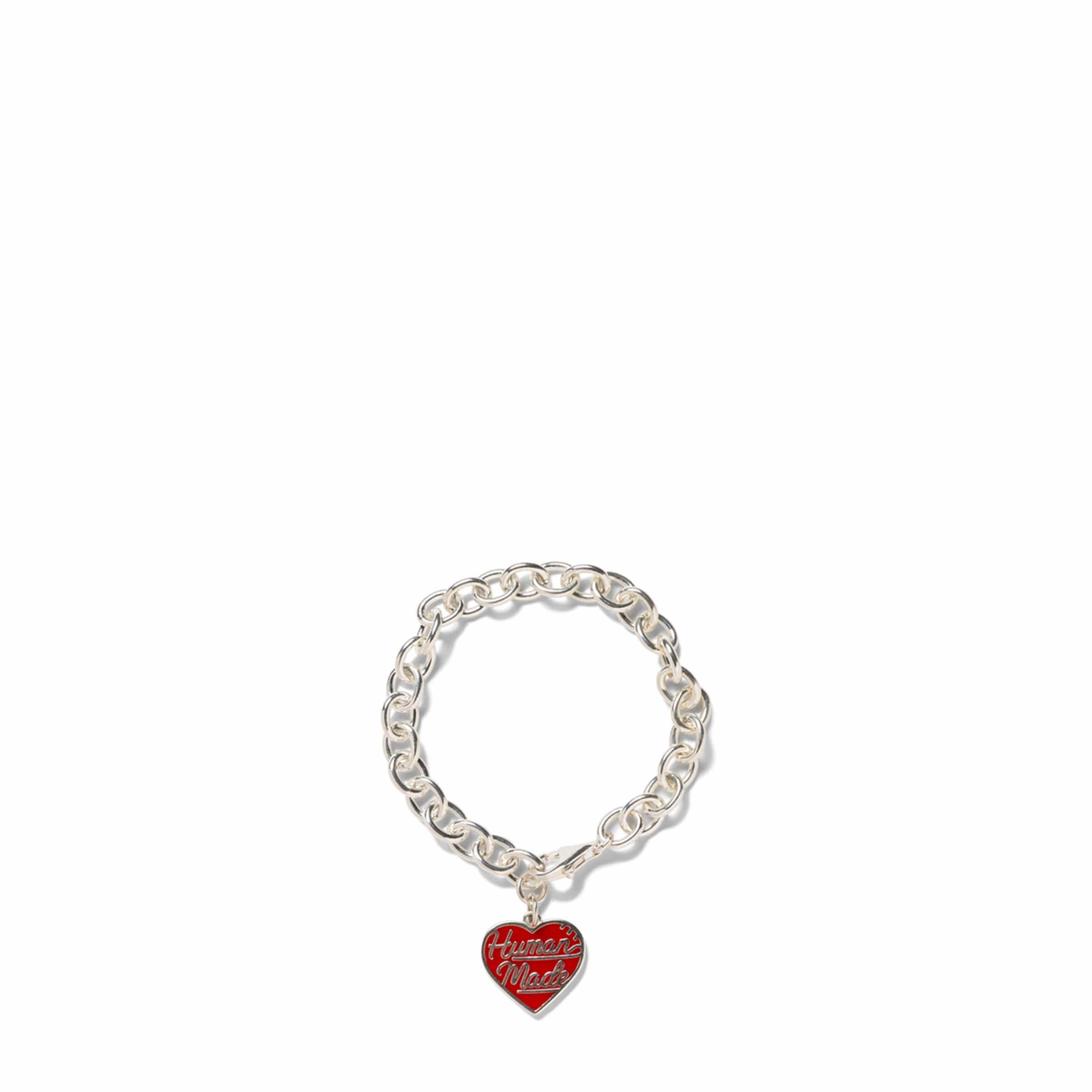 HEART SILVER BRACELET Male Product Image