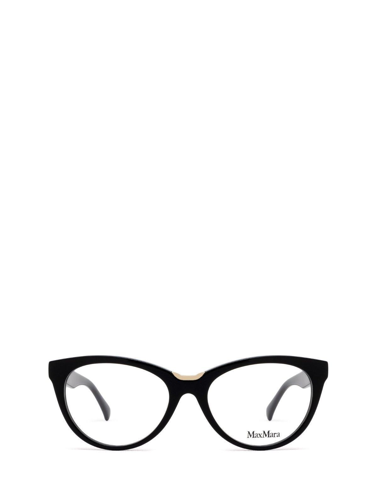 MAX MARA Cat-eye Glasses In 001 Product Image