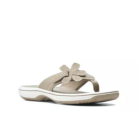 Clarks Womens Brinkley Flora Flip Flop Sandal Product Image