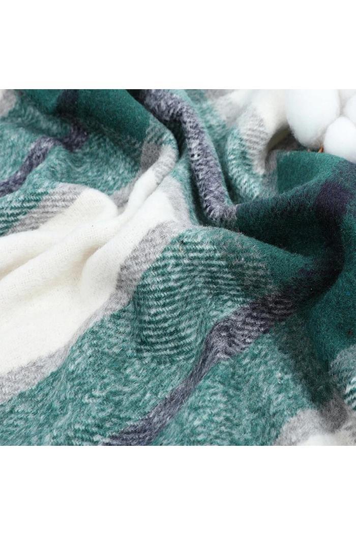 Flannel Pocket Plaid Long Shirt Jacket Product Image