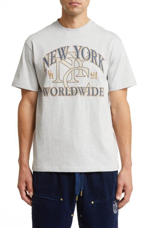 x Rhuigi Mens Embroidered NYC T-Shirt Product Image