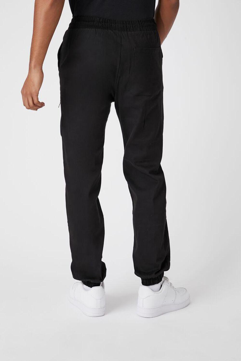 Twill 3D Pocket Cargo Joggers | Forever 21 Product Image