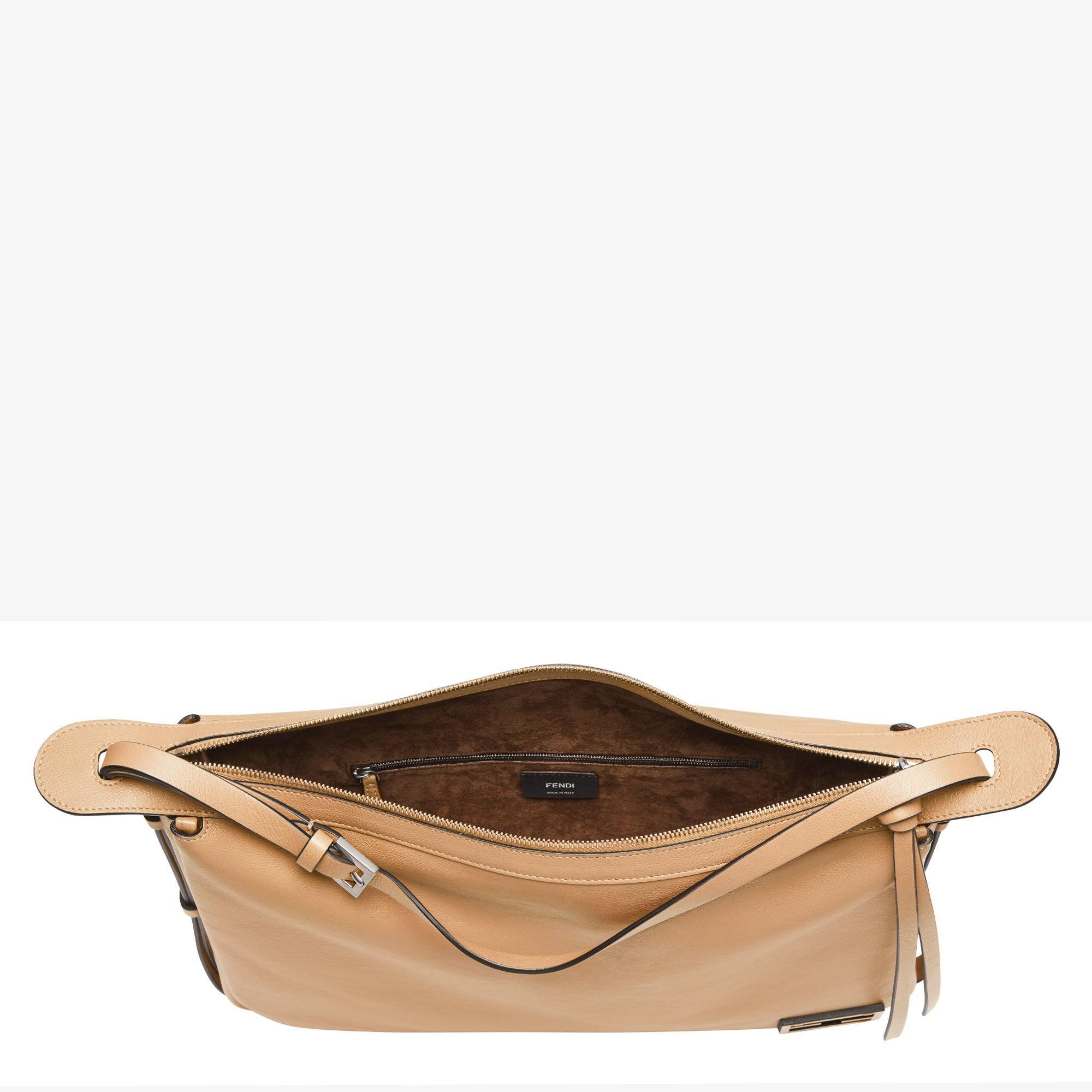 Simply Fendi LargeBeige leather bag Product Image