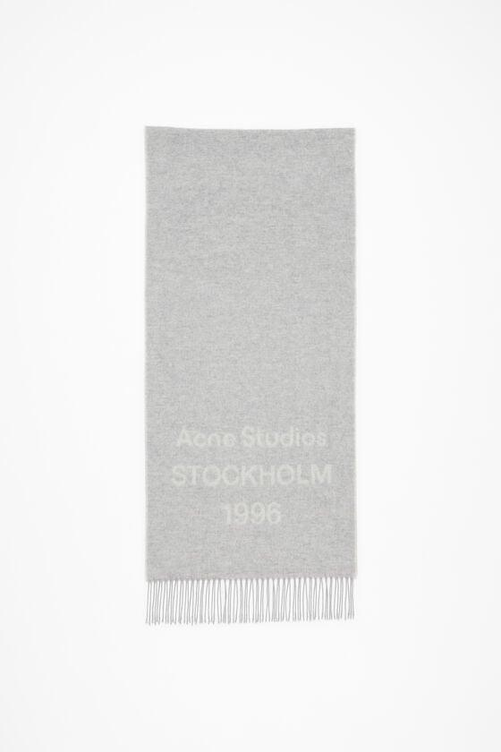 Logo wool scarf Product Image