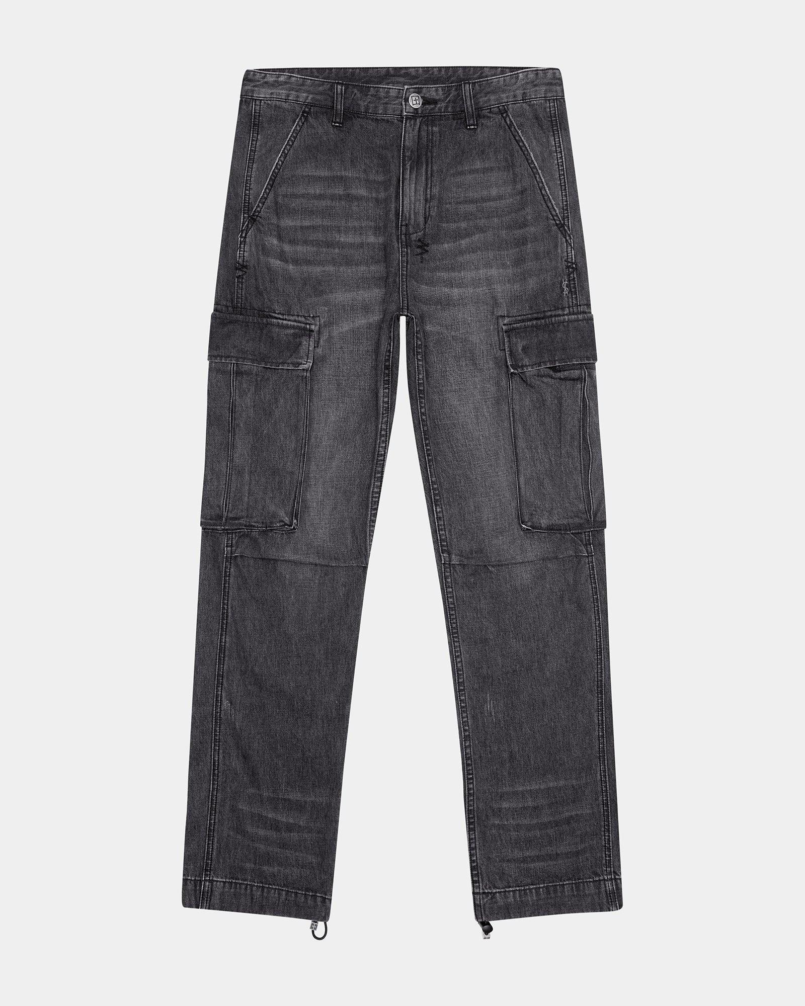 RIOT CARGO PANT FADED BLACK Male Product Image