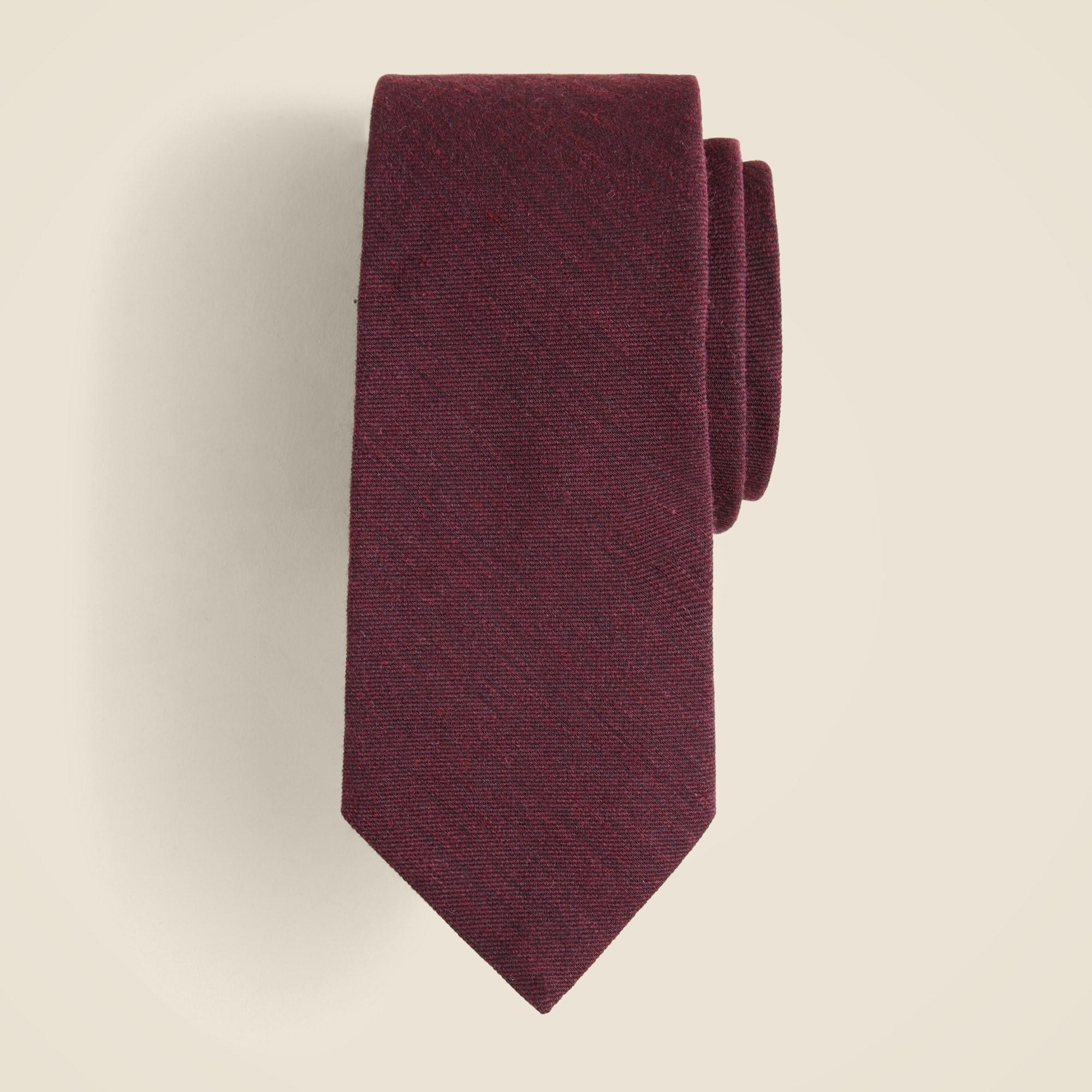 Italian wool-silk blend tie Product Image