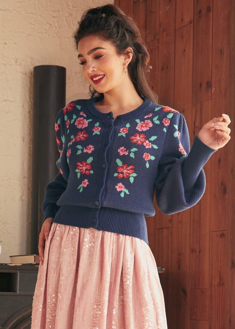 Timeless Tapestry Jacquard Cardigan Product Image