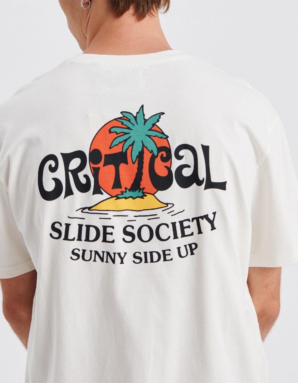 THE CRITICAL SLIDE SOCIETY Sunnyside Mens Tee - WHITE Product Image