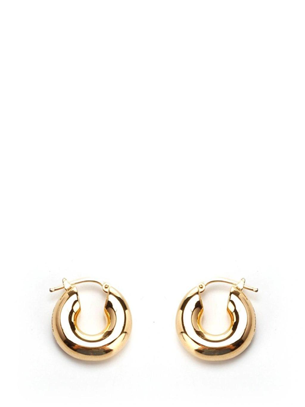 JIL SANDER Hook Fastening Earrings In Gold Product Image