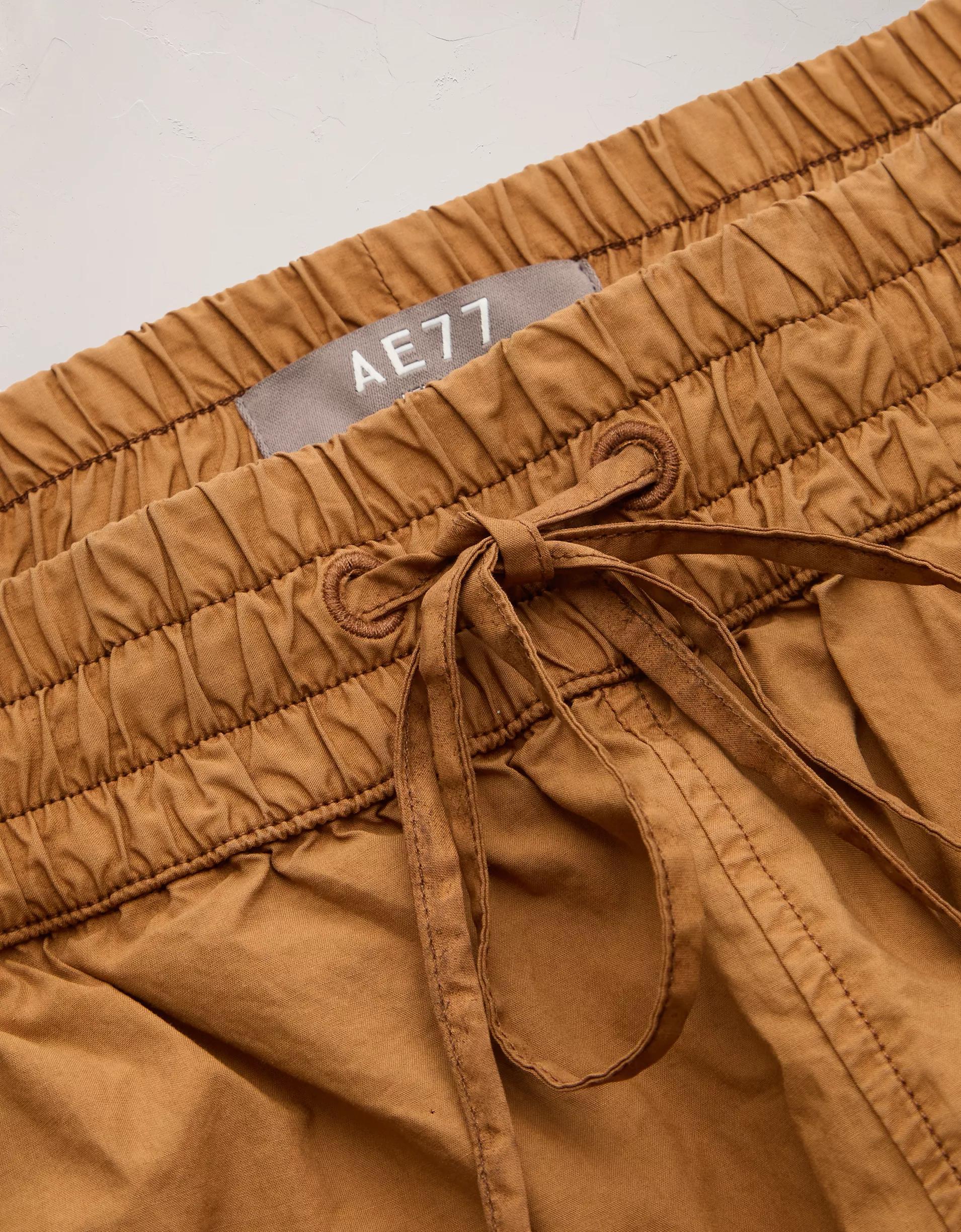 AE77 Premium Pull-On Poplin Short Product Image