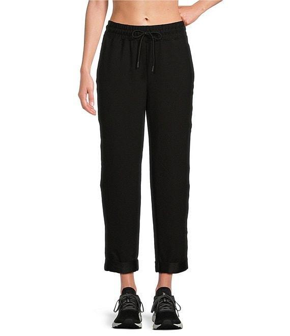 Kinesis Drawstring Elastic Waist Roll Cuff Sweatpants Product Image