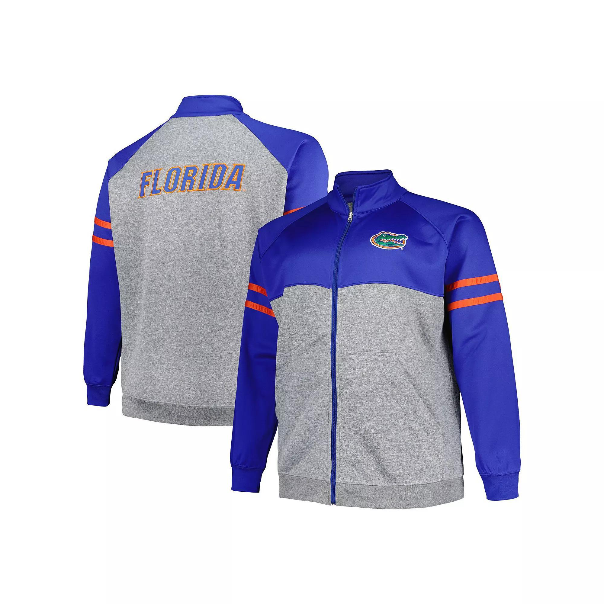 Men's Profile Royal Florida Gators Big & Tall Fleece Full-Zip Jacket, Size: 2XB, Blue Product Image