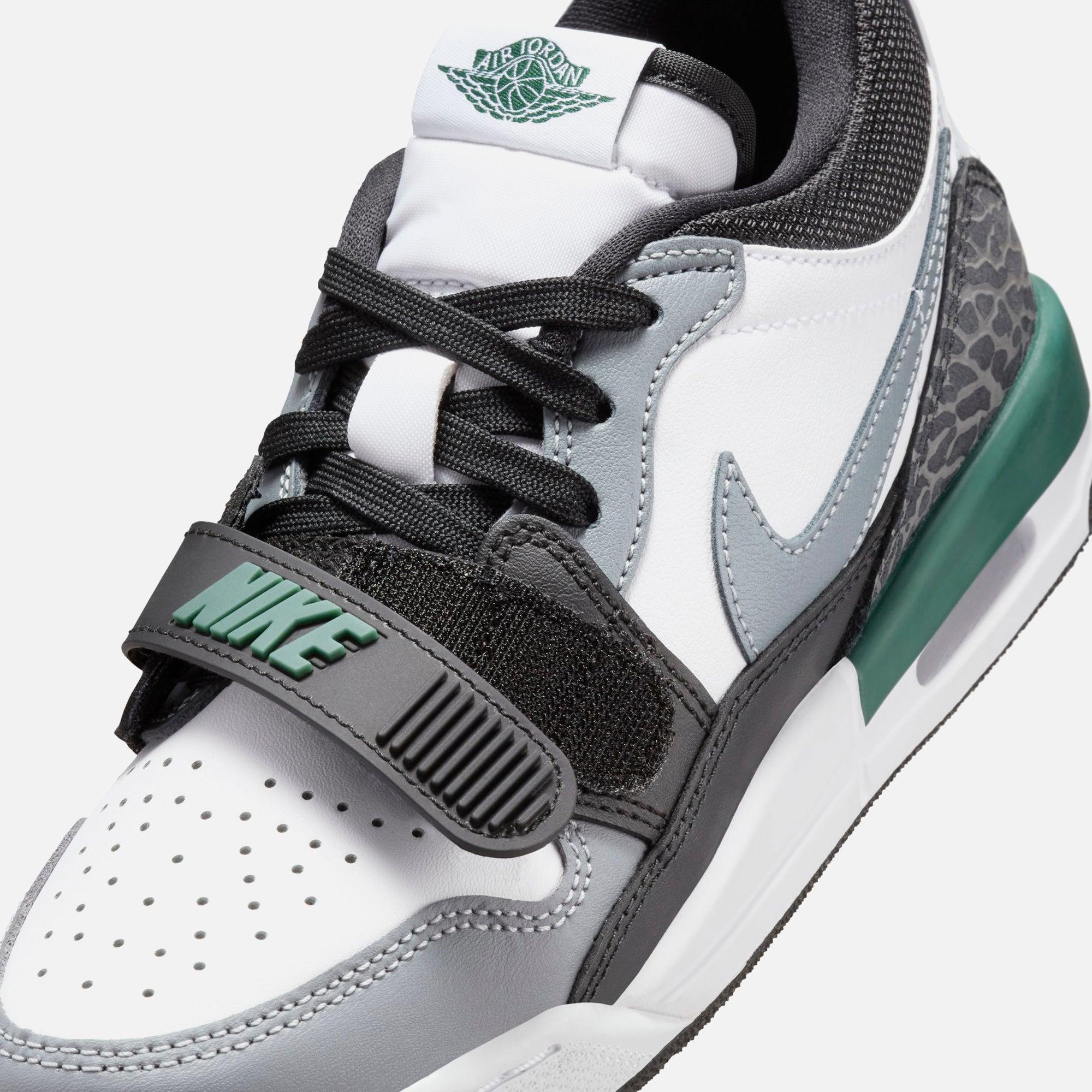 Jordan GS Air Jordan Legacy 312 Low - White / Black / Cool Grey / Oxidized Green Kids Product Image