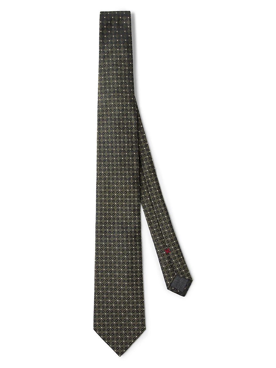 Mens Silk Jacquard Tie Product Image