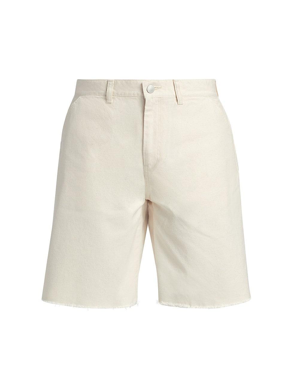 Mens Cutoff Canvas Work Shorts Product Image