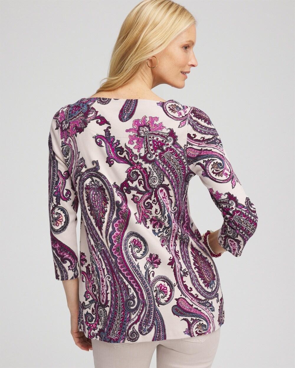 Paisley Square Neck Tunic Product Image