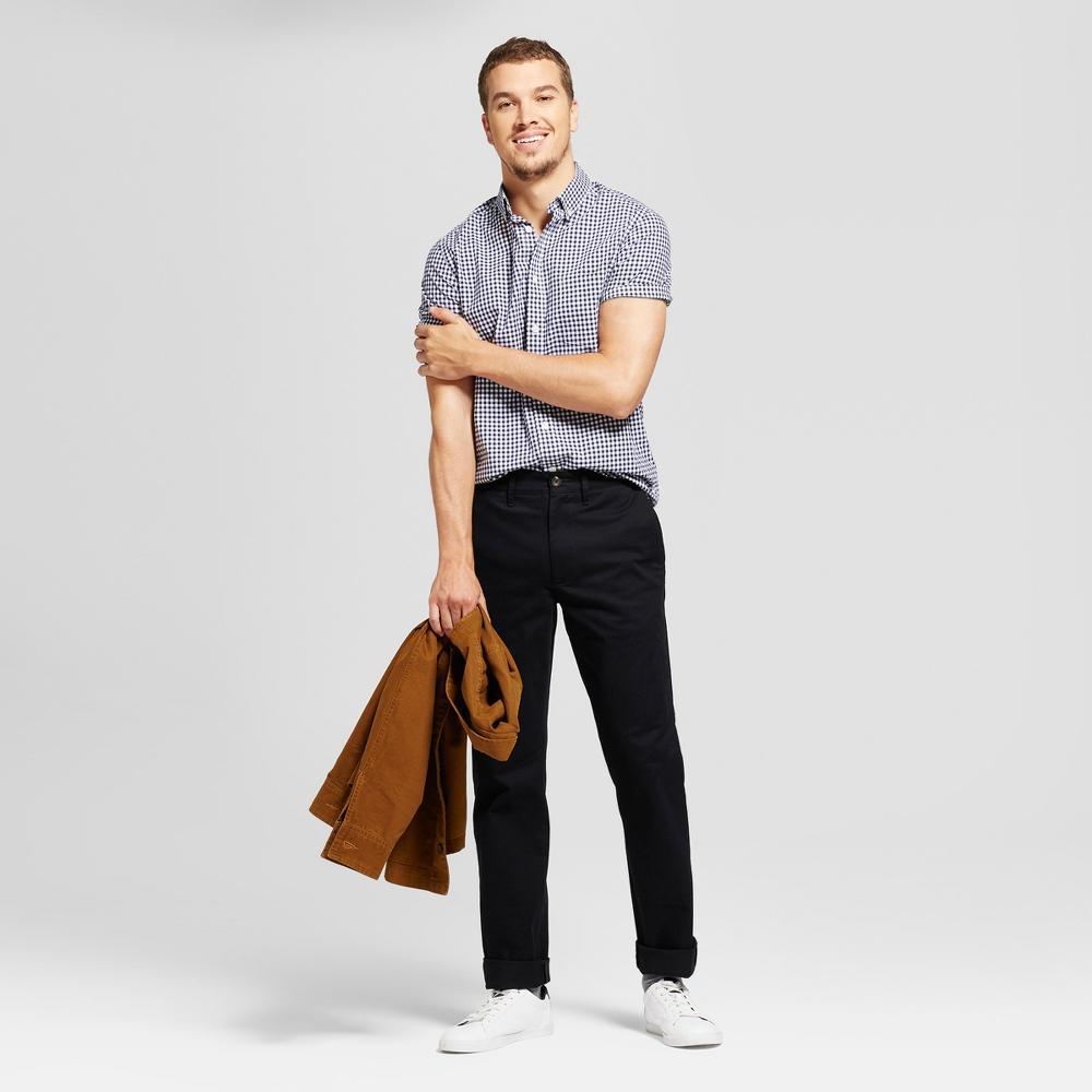 Mens Every Wear Straight Fit Chino Pants - Goodfellow & Co Black 38x30 Product Image