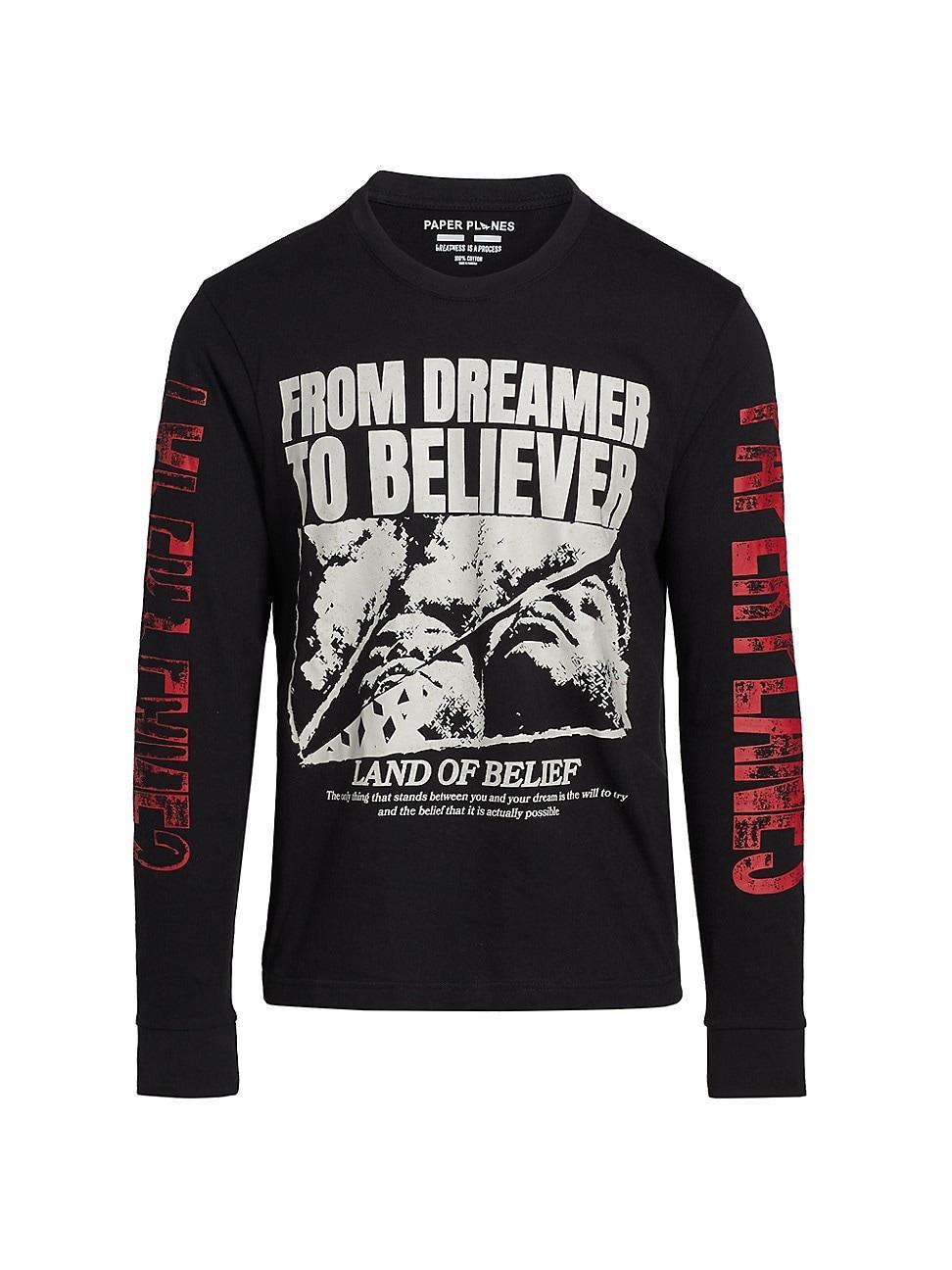 Mens Dreamer to Believer Long-Sleeve T-Shirt Product Image