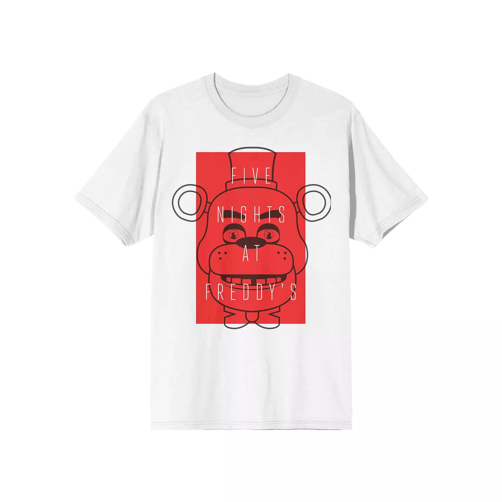 Men's Five Nights at Freddy's Minimalist Portrait Graphic Tee,  Product Image