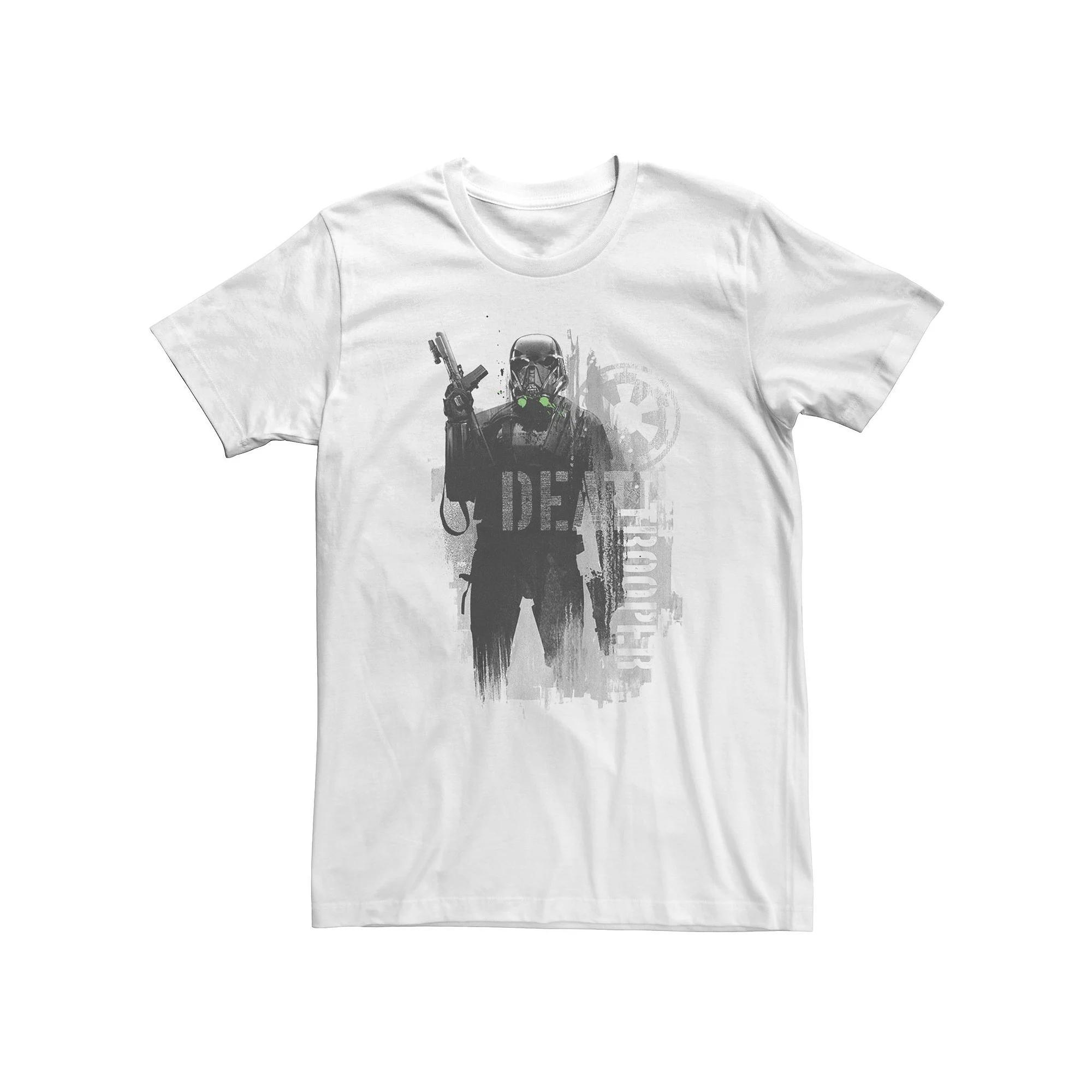 Big & Tall Star Wars Rogue One Death Trooper Grunge Tee, Men's,  Product Image