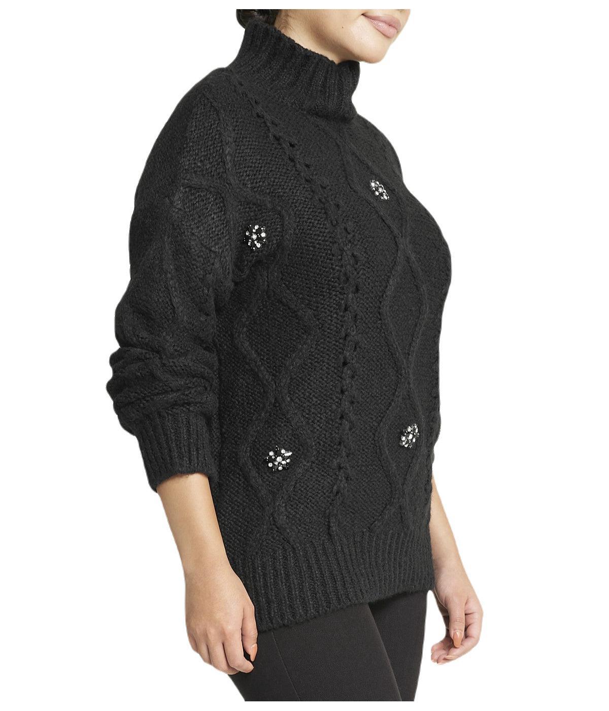 Floral Embellished Sweater Product Image