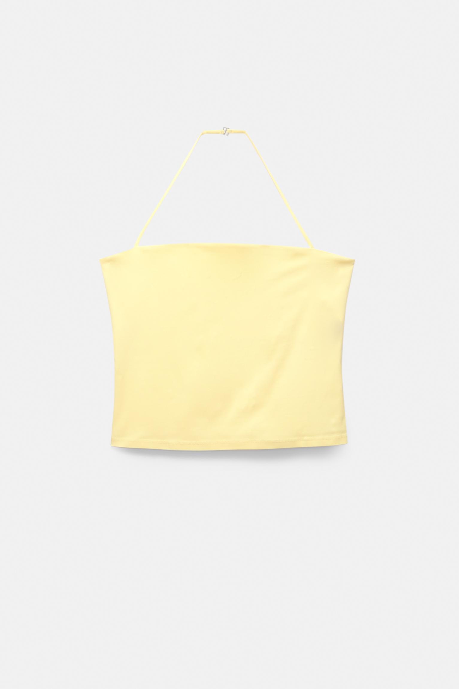 Top with straight neckline Product Image