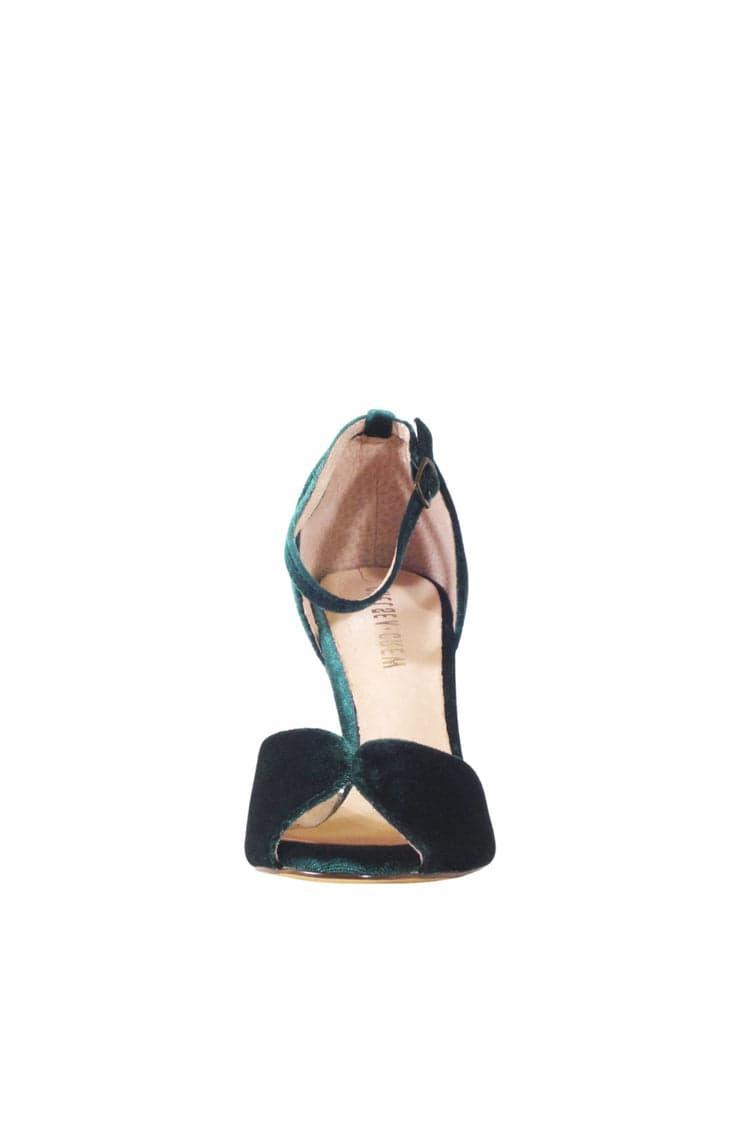 Lola Velvet Heels Product Image