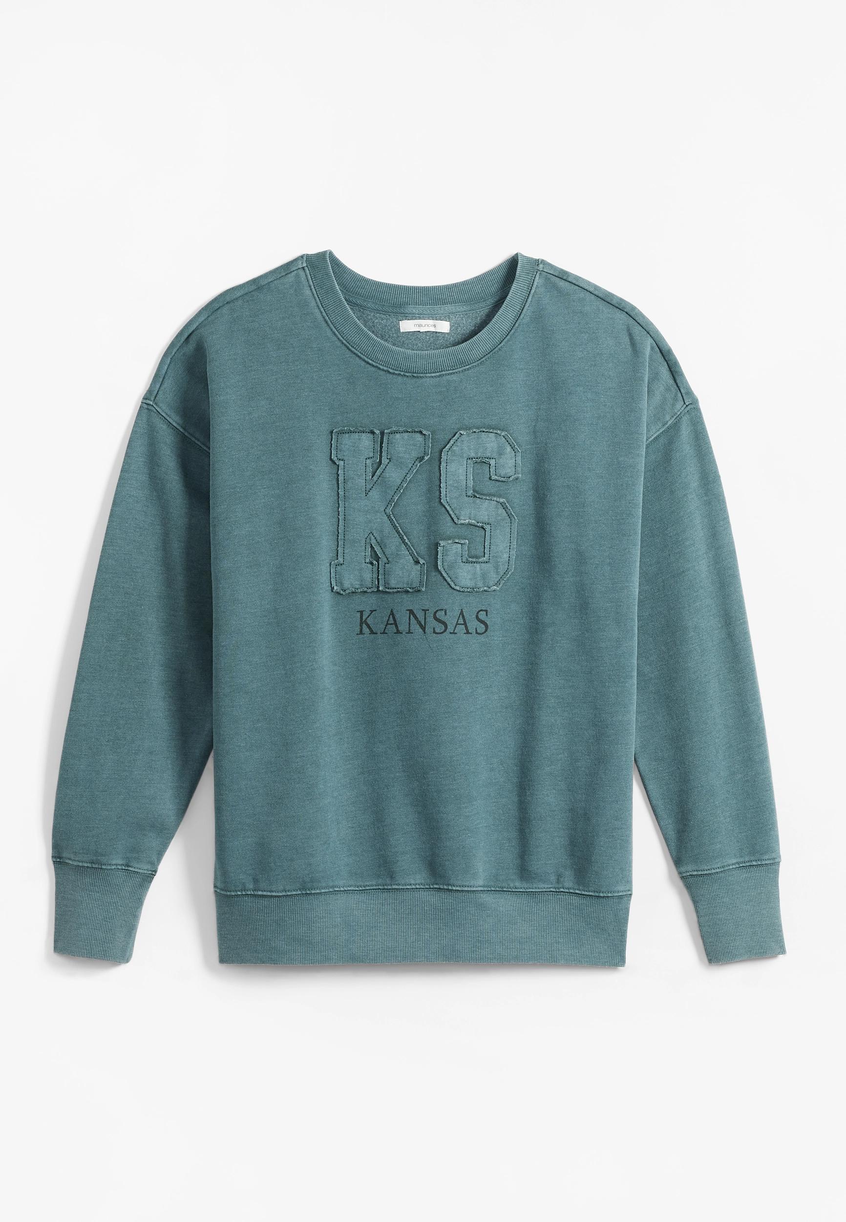 Maurices Plus Size Womens State Crew Neck Sweatshirt Product Image