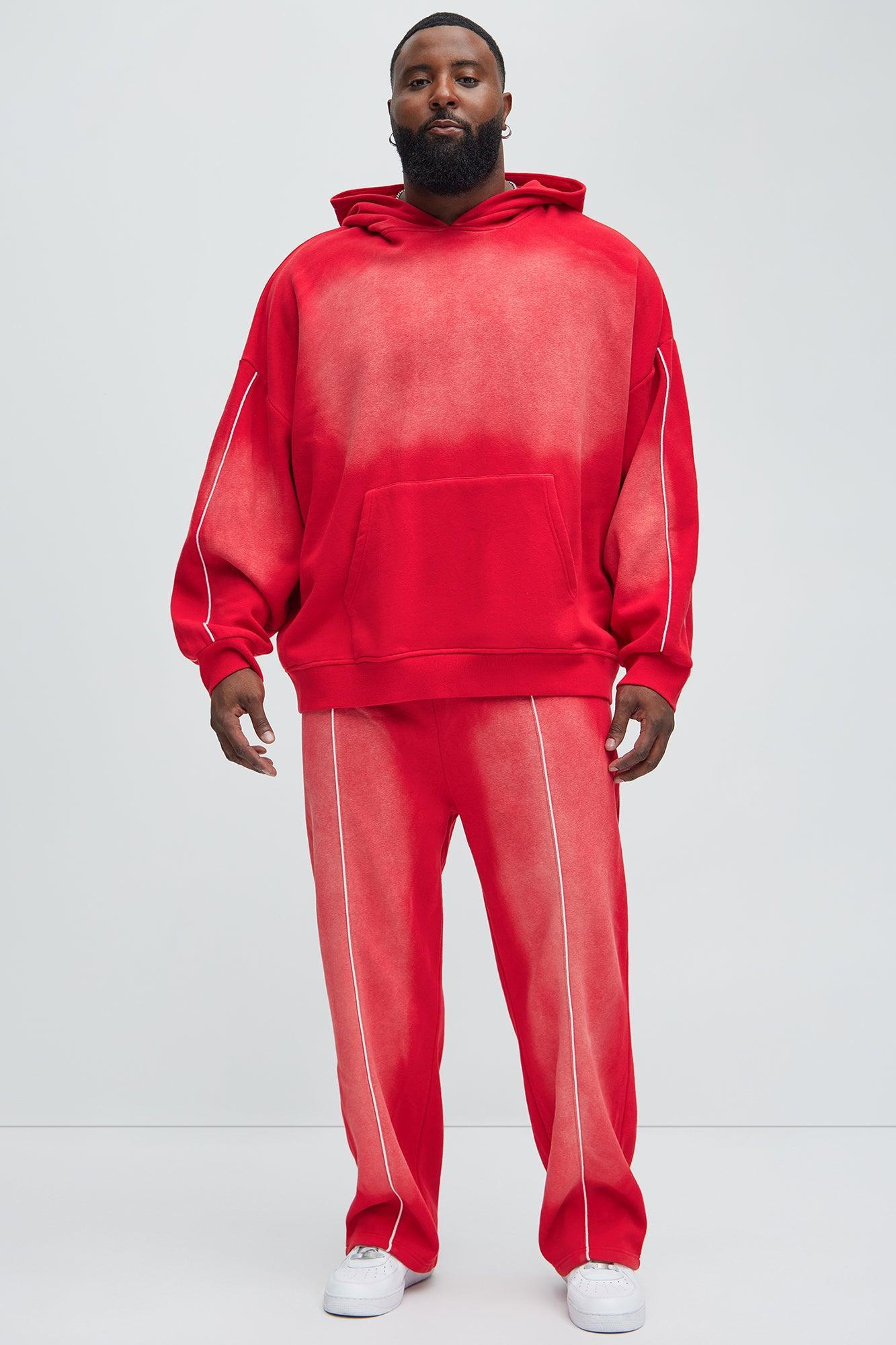 Tyson Just Go With It Oversized Hoodie - Red Product Image