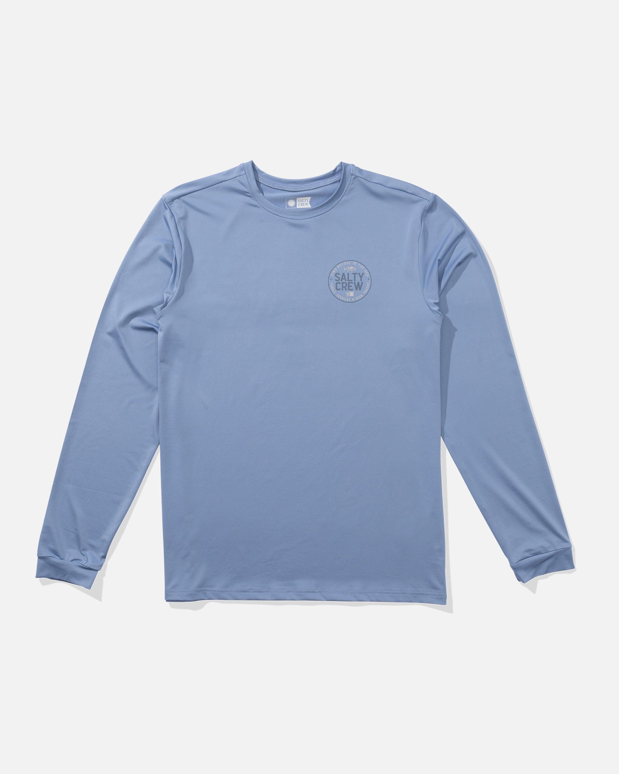 Legendary Long Sleeve Sunshirt - Marine Blue Male Product Image