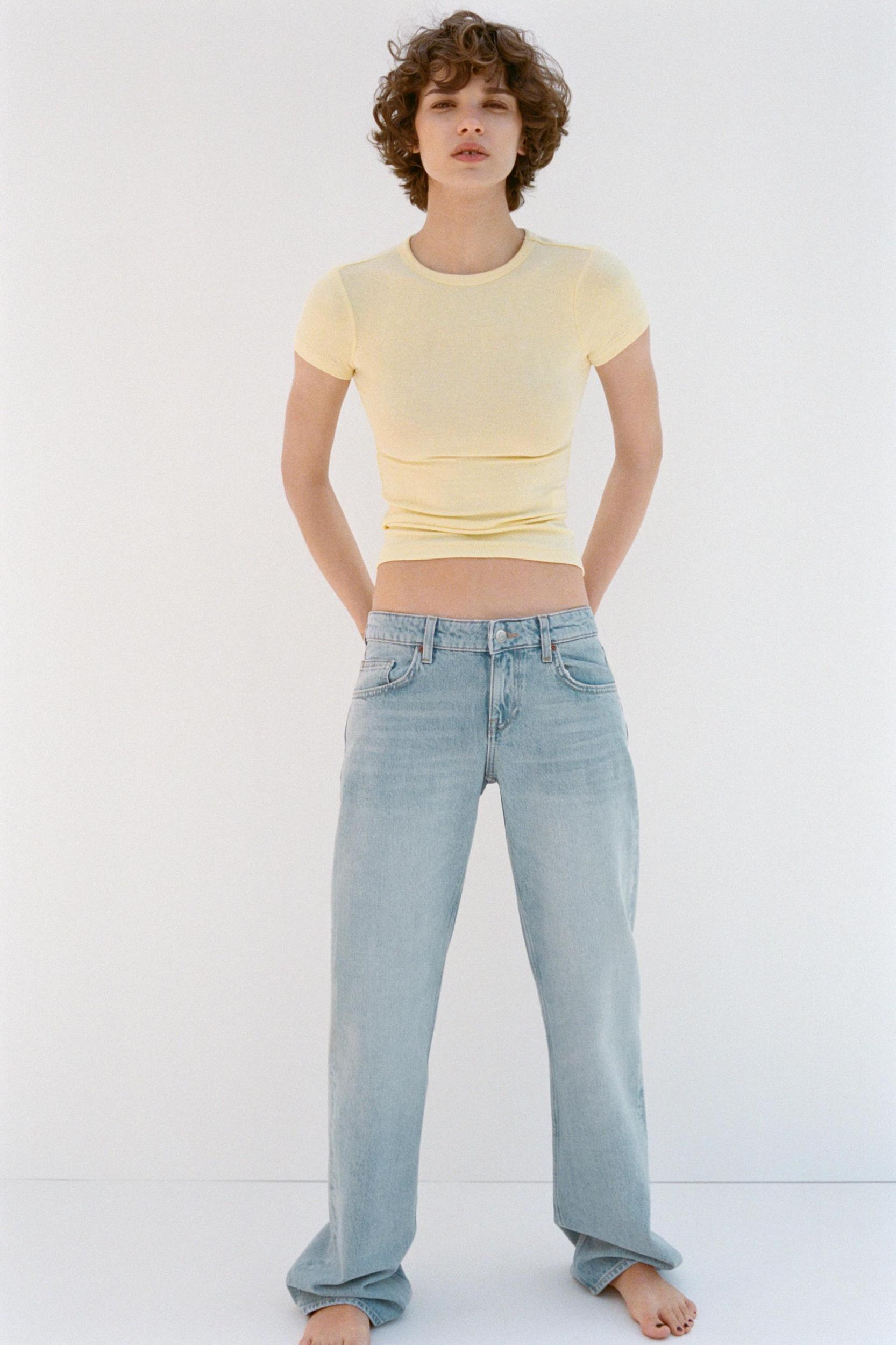 SHORT SLEEVE VISCOSE T-SHIRT Product Image