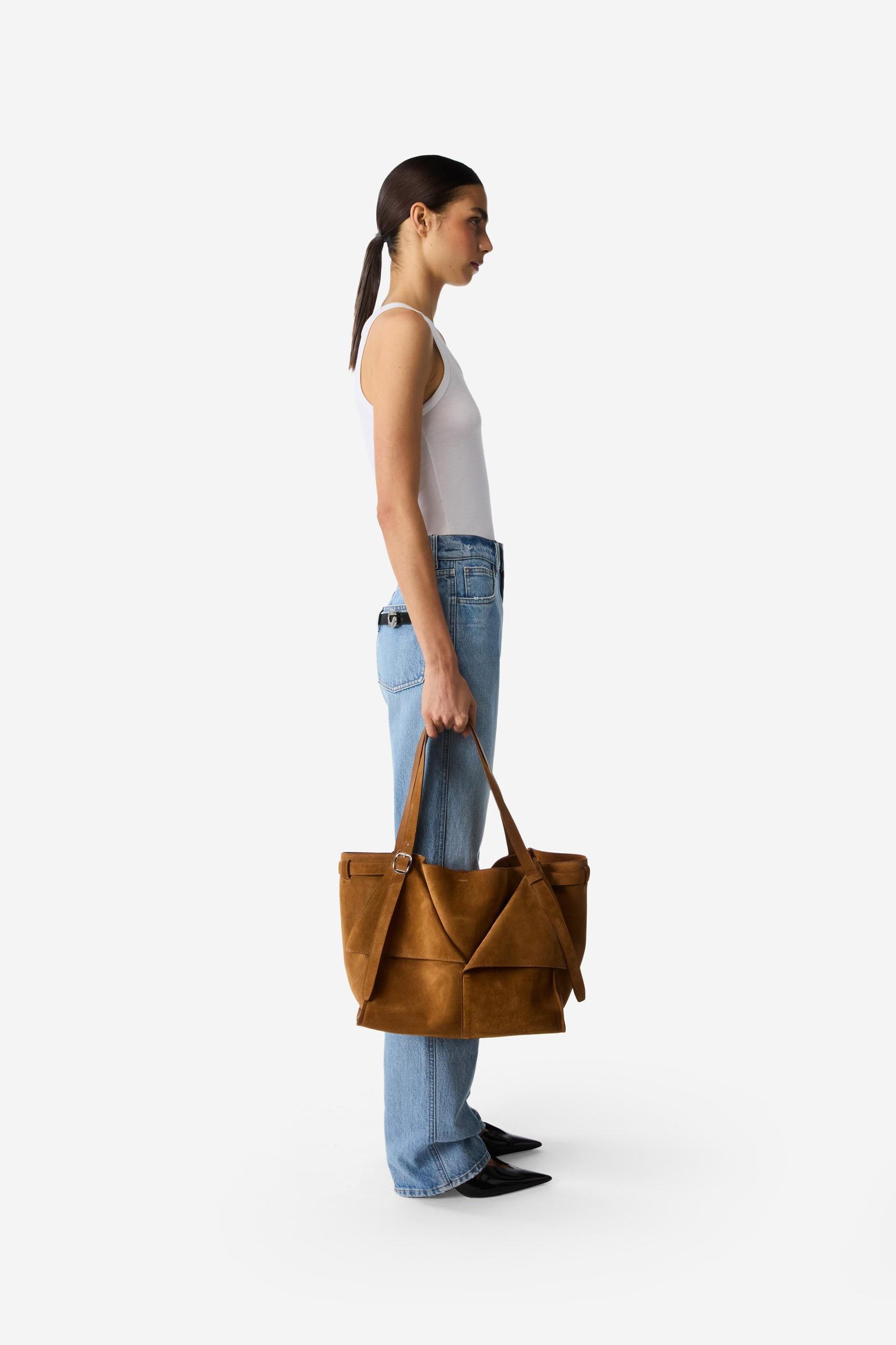 Straight Leg Denim Pants Product Image