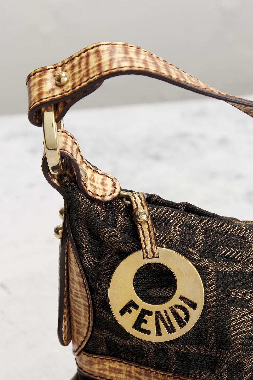 Fendi Zucca Chef Shoulder Bag FWRD Renew Product Image