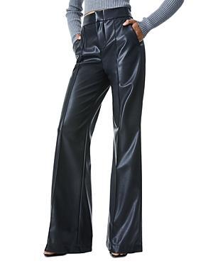 Dylan High-Waist Faux-Leather Pants Product Image