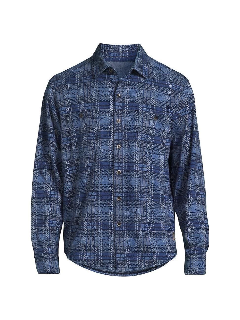 Mens Fireside Fronds Check Shirt Product Image