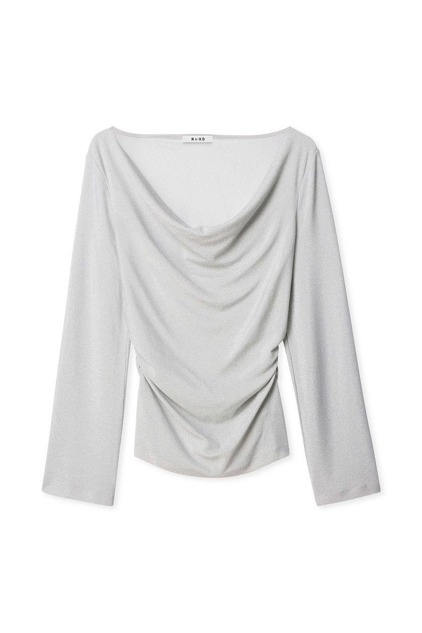 Glitter Long Sleeve Top Product Image