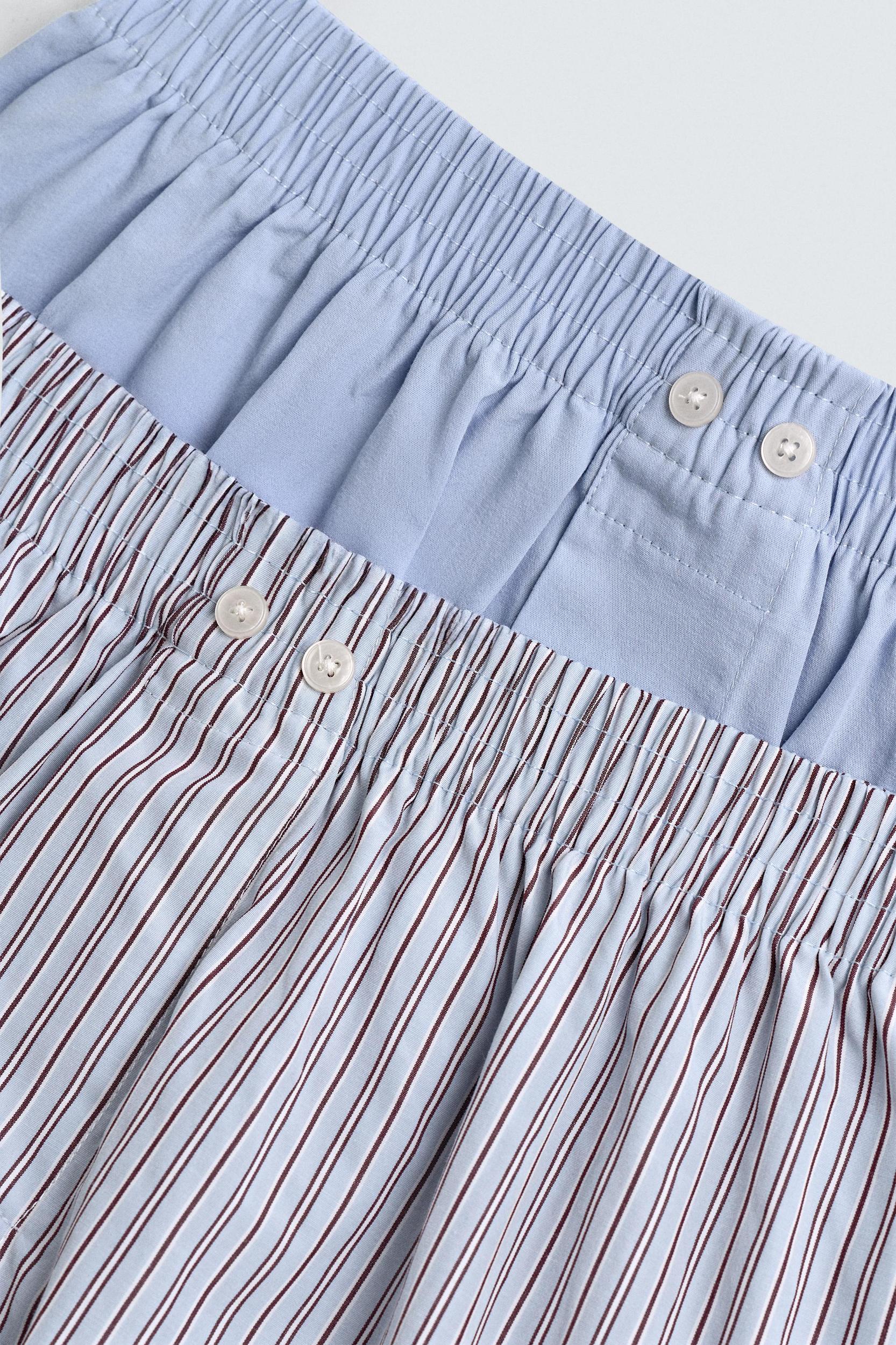 COMBINATION POPLIN BOXERS 2-PACK Product Image