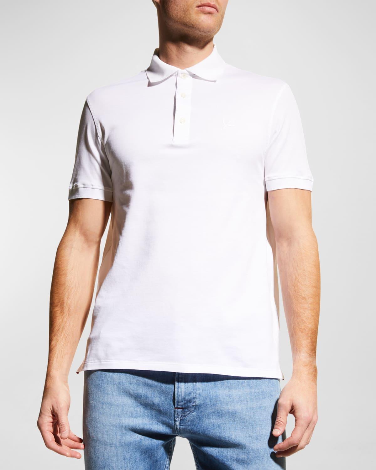 Mens Logo Polo Shirt Product Image