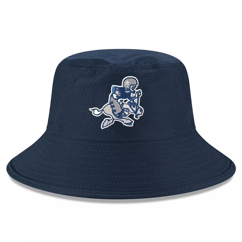 Men's New Era Navy Dallas Cowboys Main Bucket Hat,  Product Image