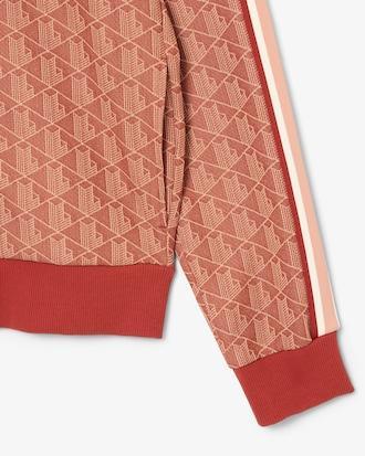 Paris Zip-Up Jacquard Track Jacket Product Image