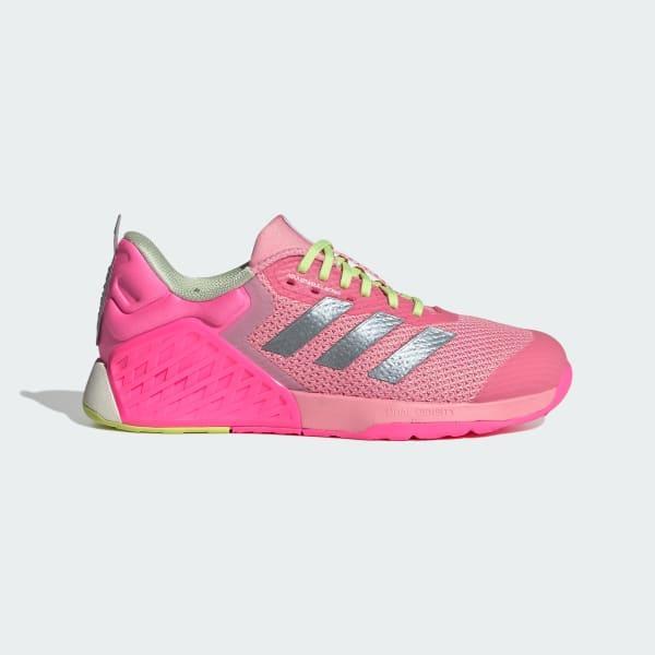 adidas Dropset 3 strength training shoes Cloud White 6 Womens Product Image