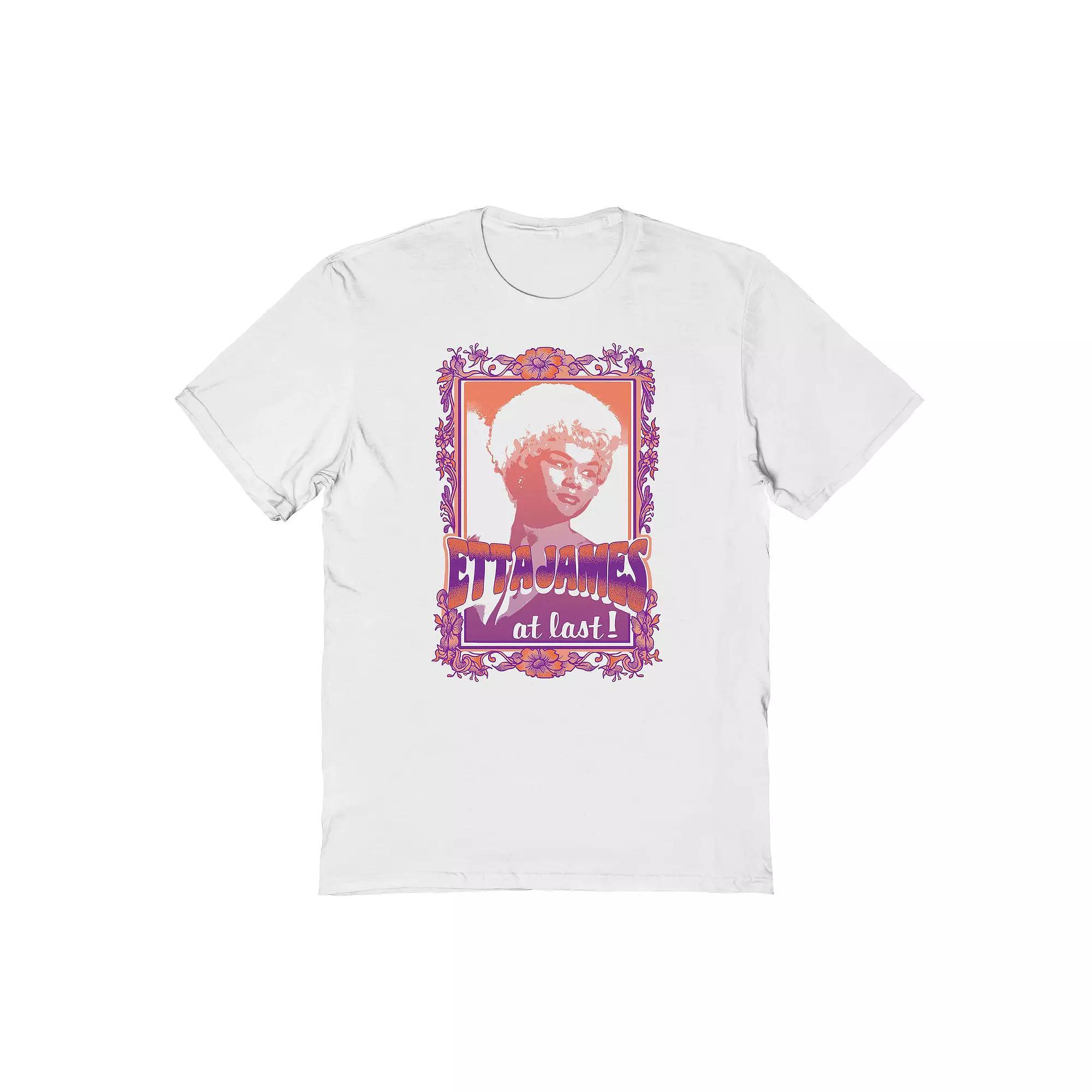 Men's Etta At Last Graphic Tee, Size: Medium, White Product Image