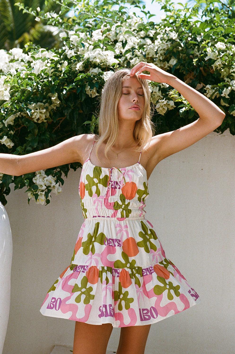 Tacita Dress - Tropical Product Image