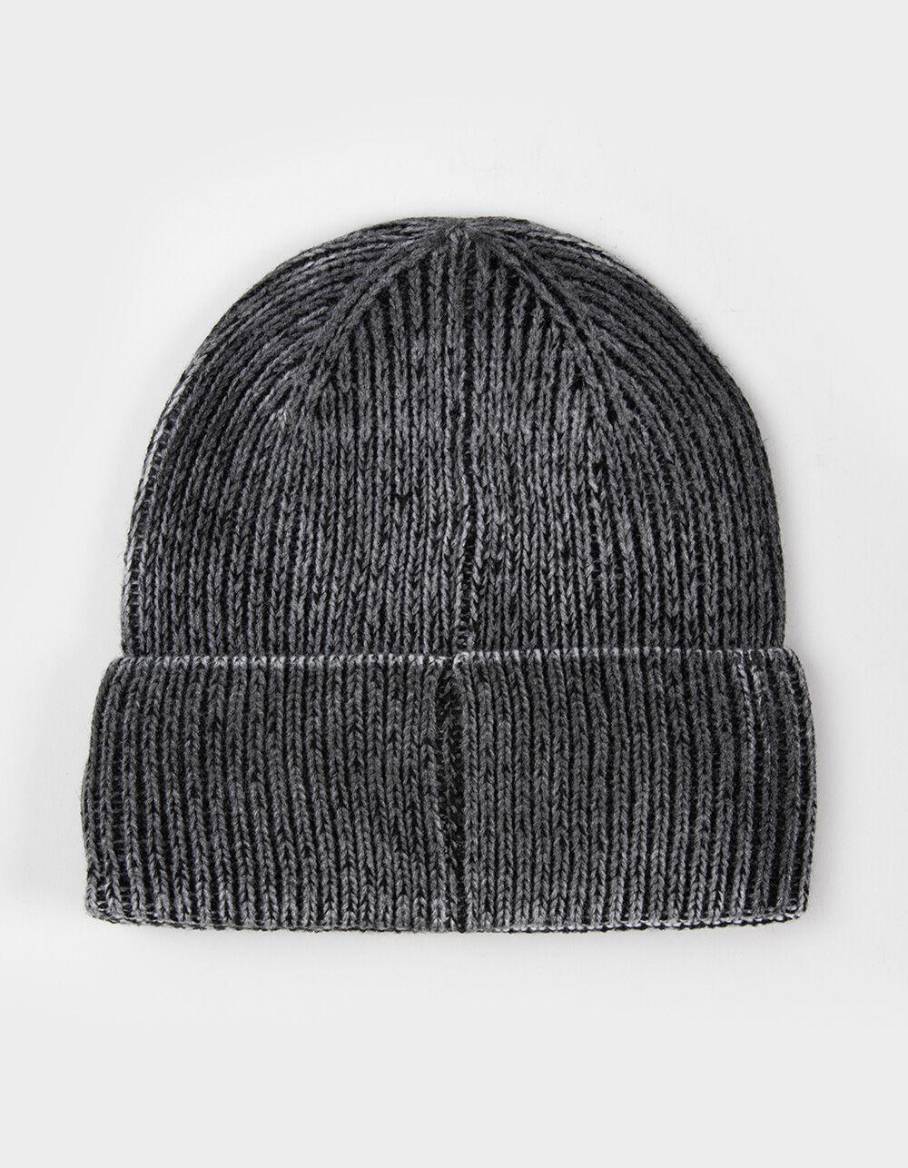 Distressed Star Womens Beanie - GRAY Product Image