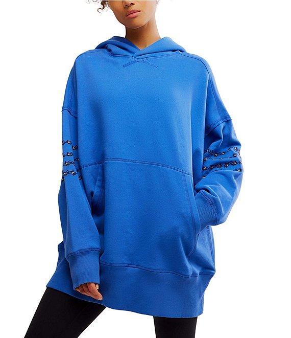 FP Movement At My Best Embroidered Long Sleeve Hoodie Product Image