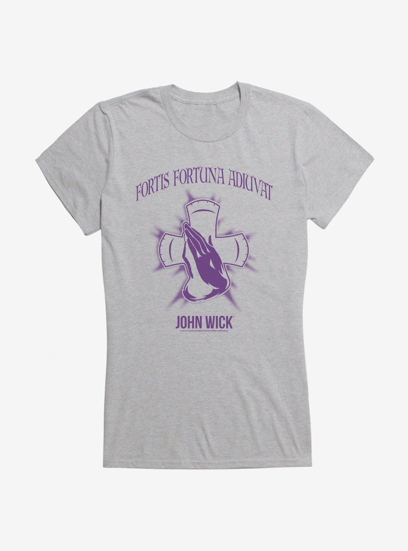 John Wick Fortis Fortuna Adiuvat Girls T-Shirt Product Image