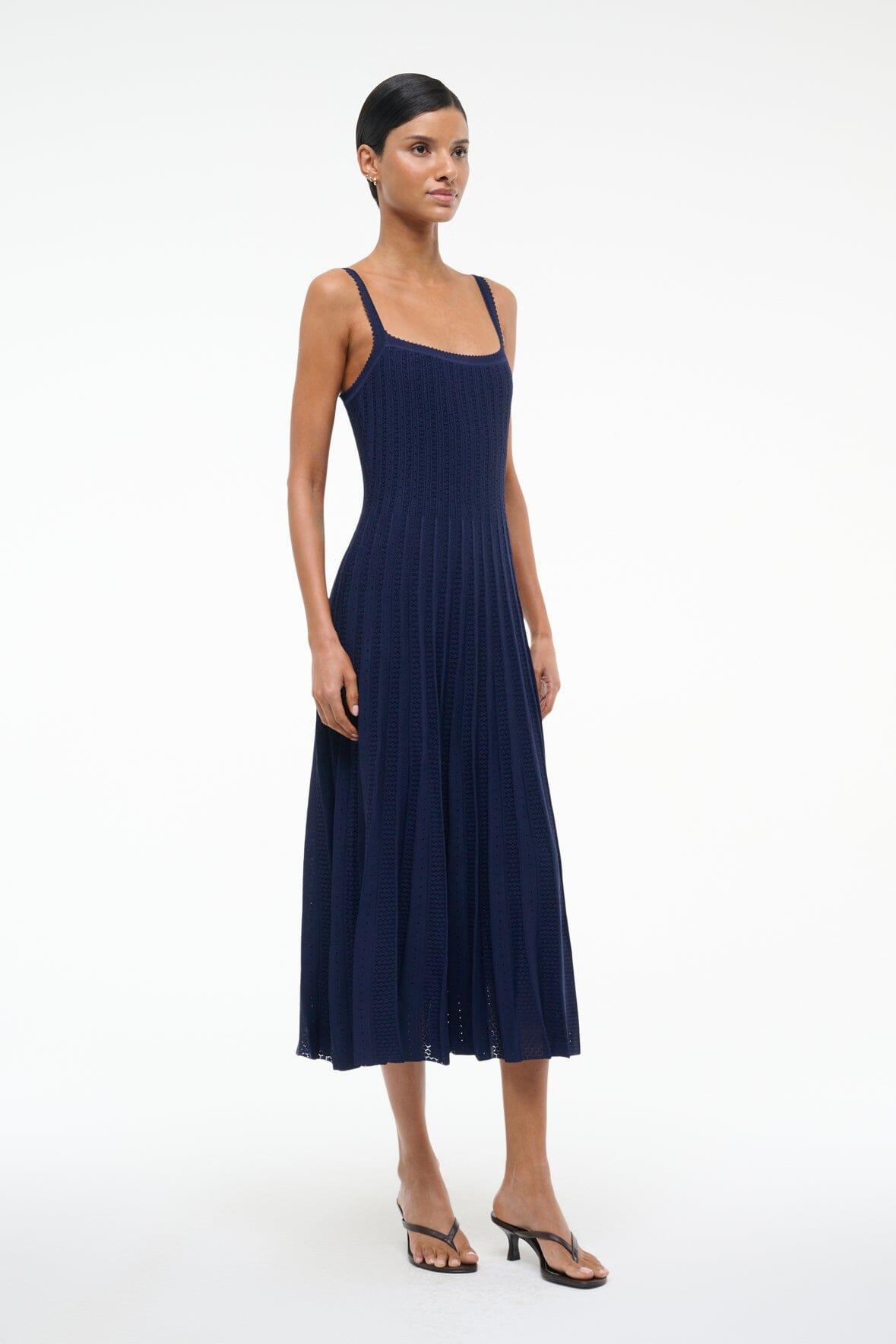 ELLEN DRESS | NAVY Product Image