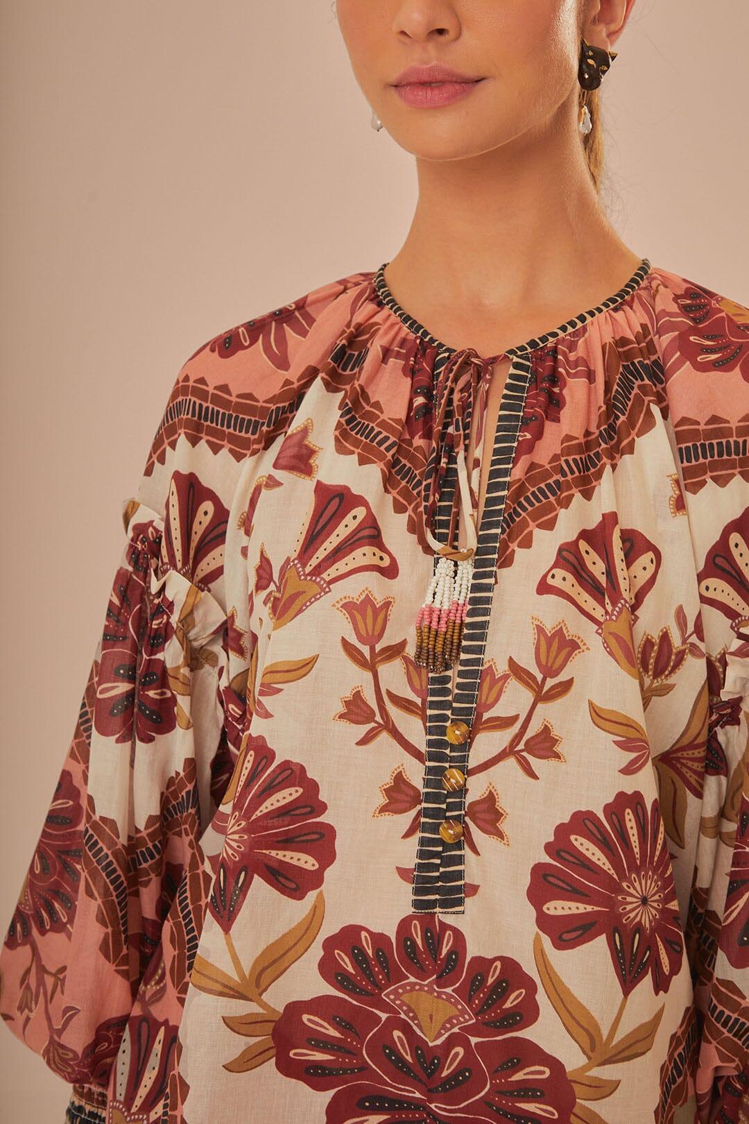 Cream Riad Blouse Product Image